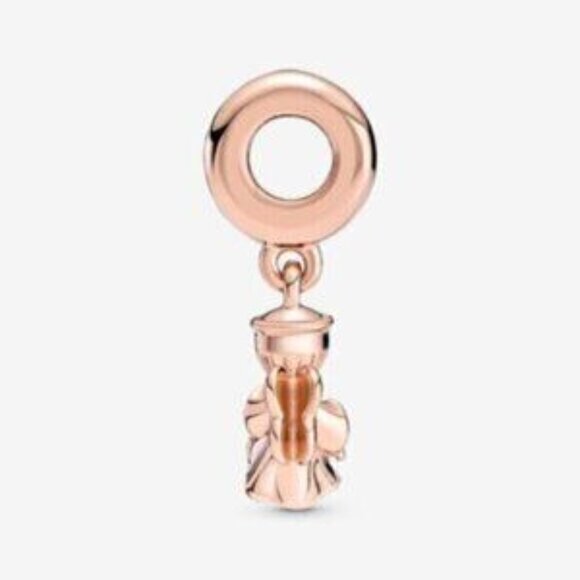 PANDORA Heart Winged Angel Dangle Charm - Picture 4 of 4